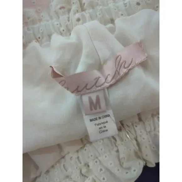 Hutch Anthropologie Eyelet Maxi Skirt NWT - Picture 6 of 6